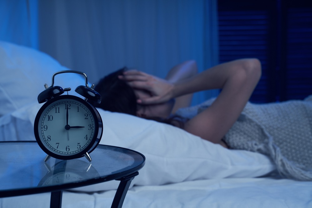 一名失眠的女士在凌晨三時還未能成功入睡